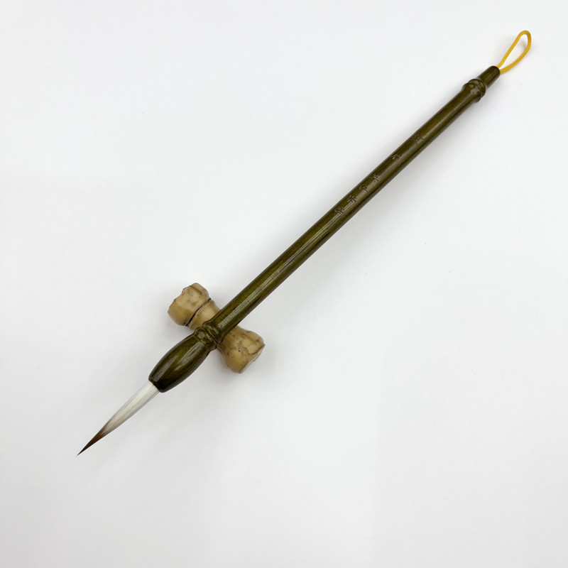【画眉】出峰2.9cm 口径0.5cm 纯兼毫勾线 工笔 国画 柳叶描