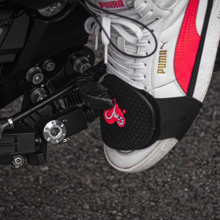 摩托车档杆套骑行鞋套防滑保护套挂挡套护鞋胶挂挡变档垫换挡通用