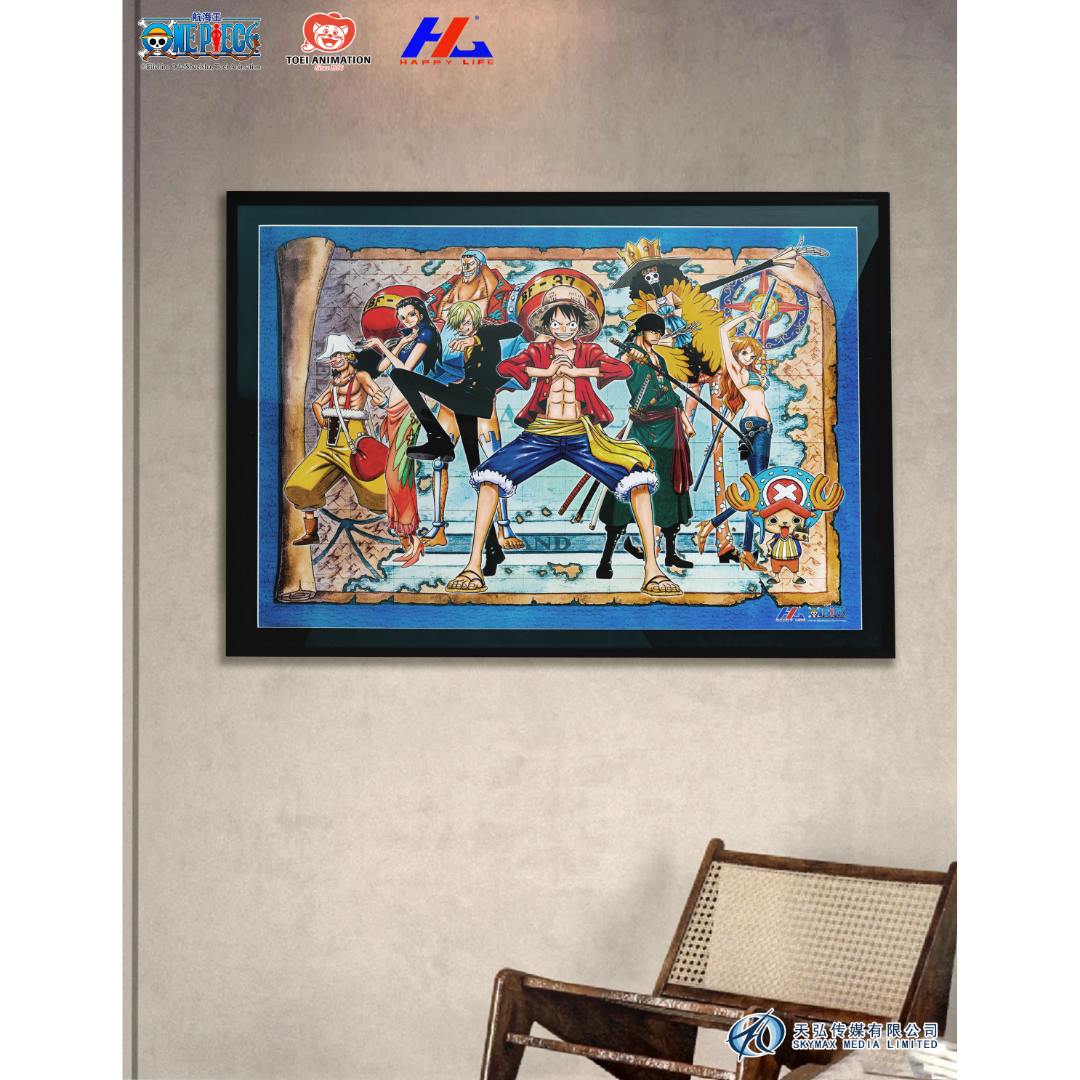 航海王×HAPPY LIFE 正版授权 组合系列版画 