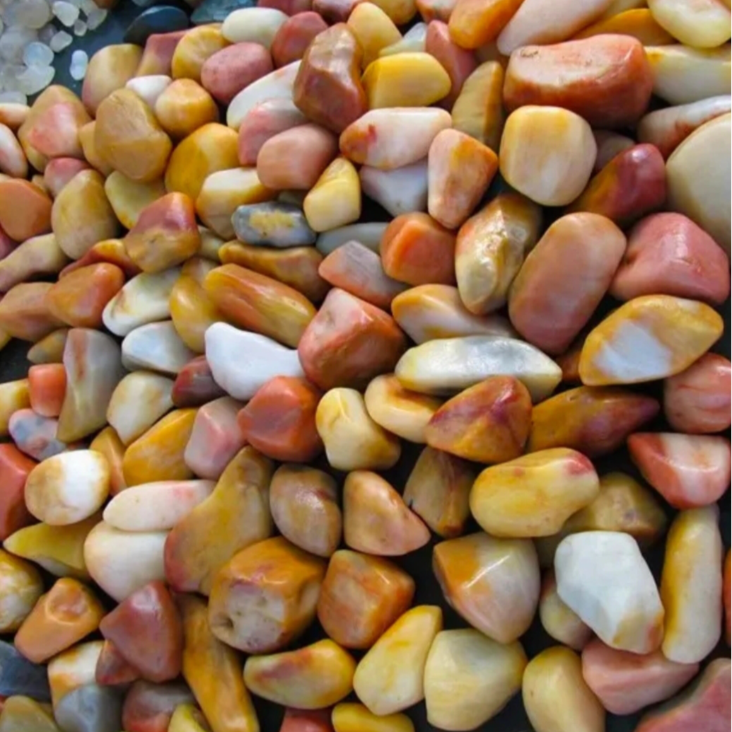 新疆五彩石天然戈壁石盆景石观赏石收藏石（不包邮）