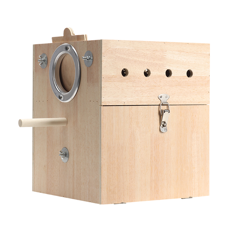 虎皮牡丹欧血国血鹦鹉竖式鹦鹉繁殖箱孵化箱鸟窝鸟巢外挂保暖鸟用