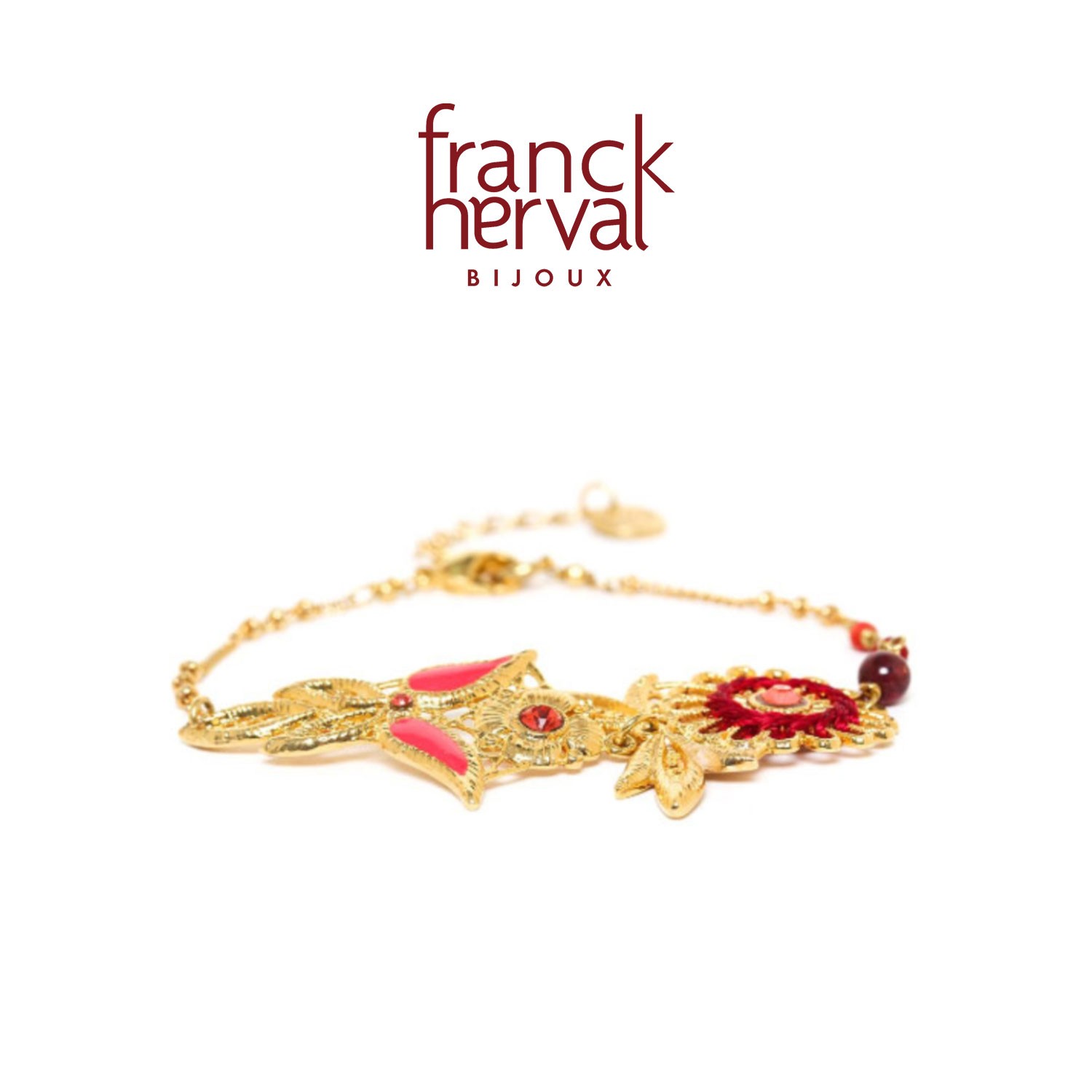 合金手链  法国品牌Franck Herval 仙后座系列 复古手链