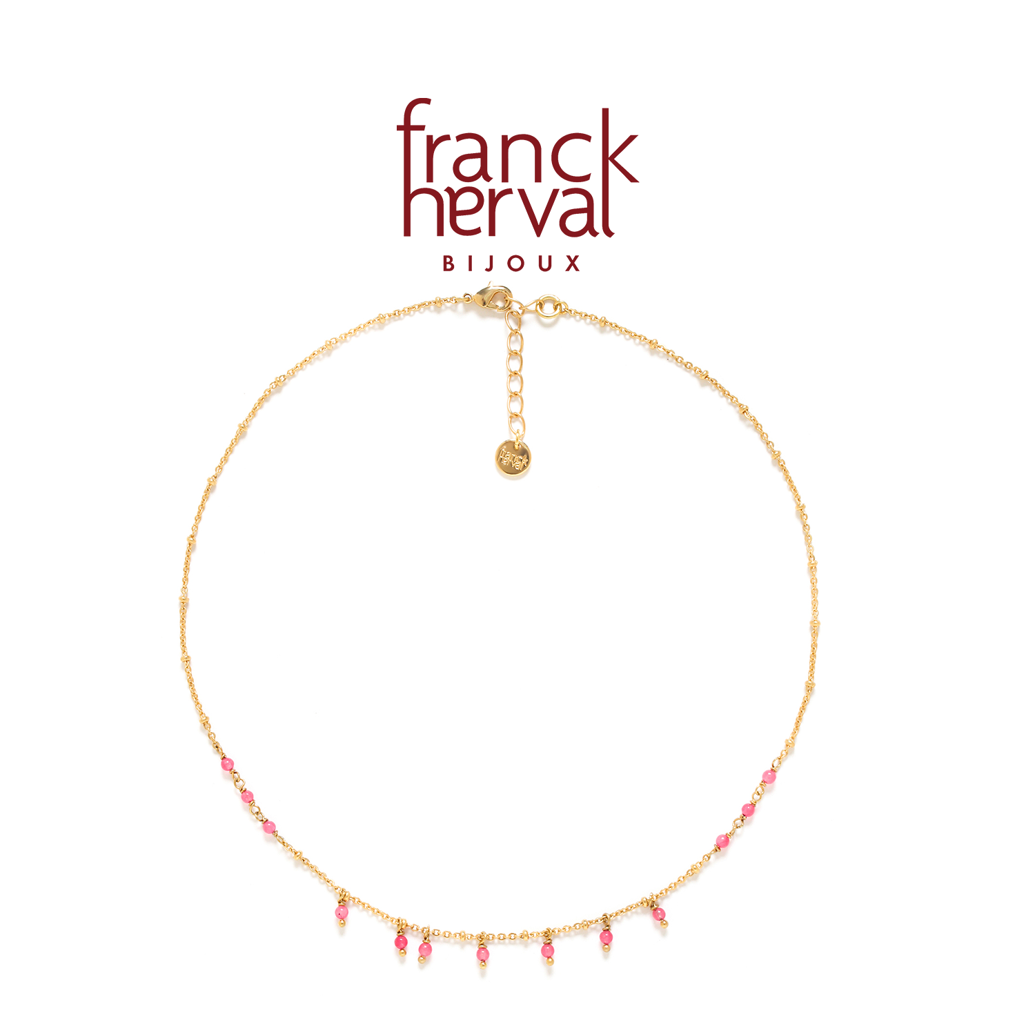 合金项链 法国品牌Franck Herval 蕾娜系列 气质简约送女友送闺蜜