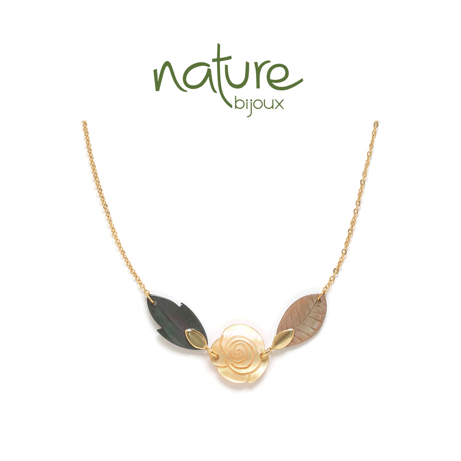 合金项链 法国品牌Nature Bijoux 花园系列 时尚精致个性项链 