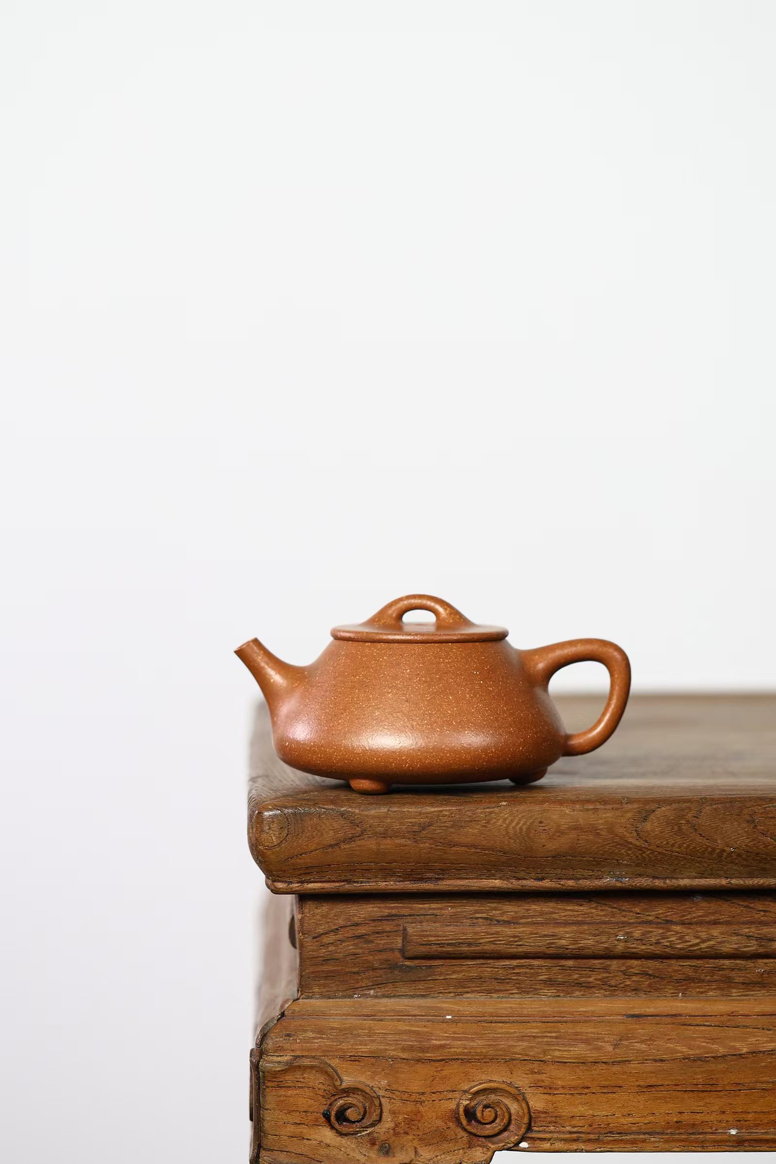 平盖石瓢—全手工制原矿降坡泥170cc