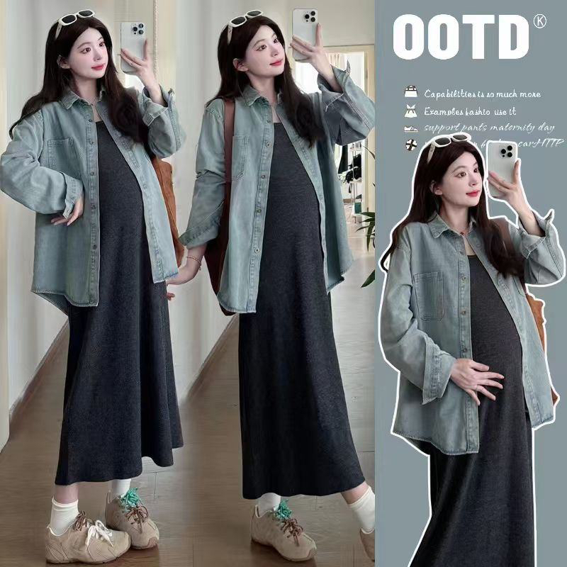 秋冬新款孕妇套装裙