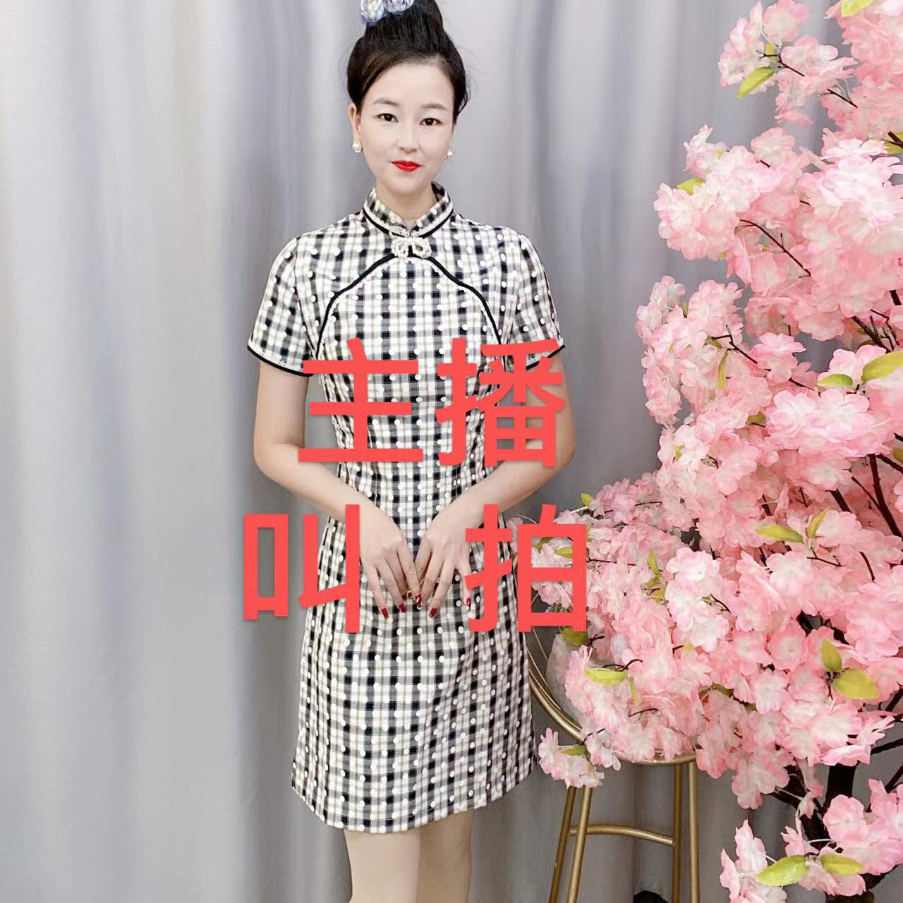 日常改良百搭修身显瘦旗袍裙子