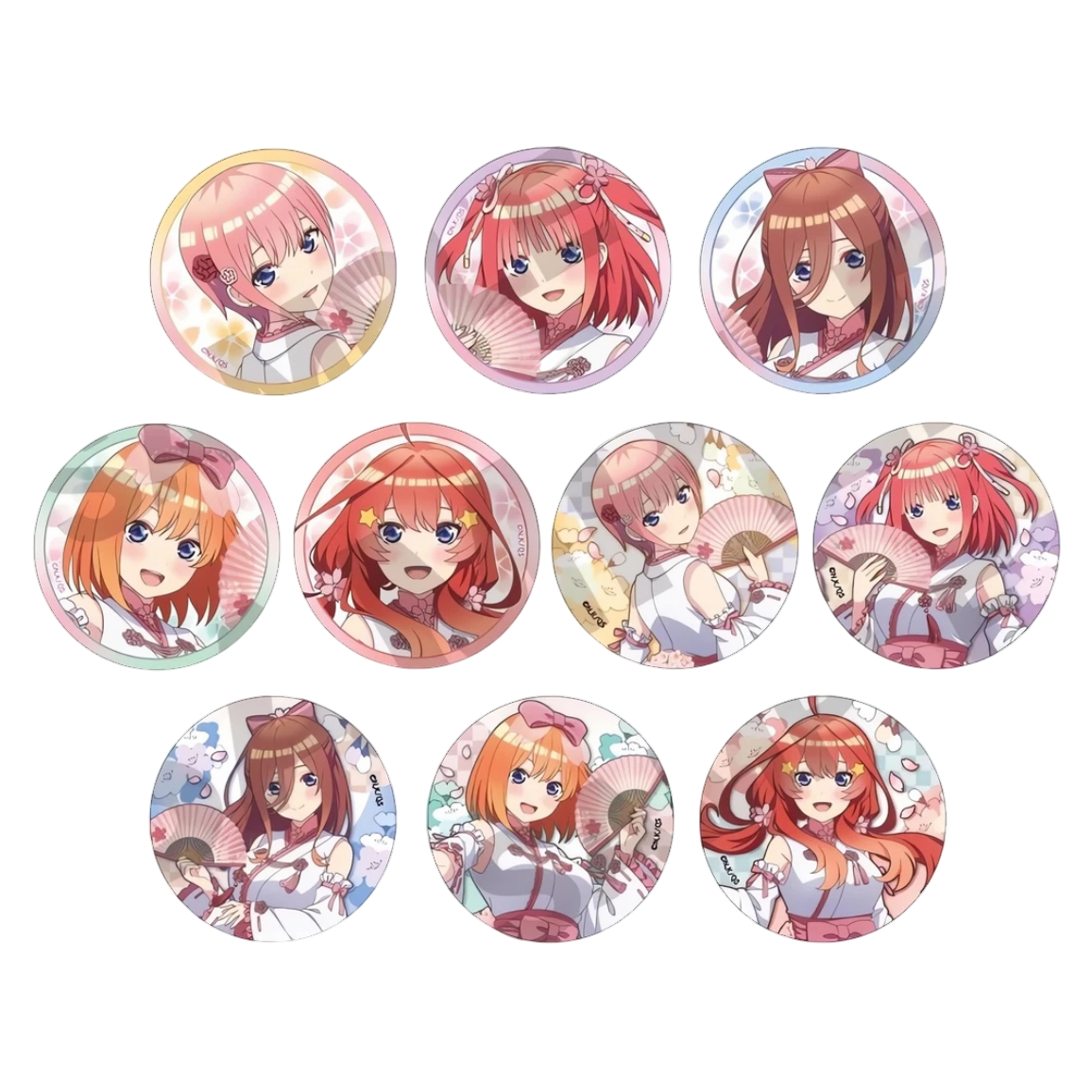 五等分的花嫁樱花女巫盲盒吧唧（默认代拆）