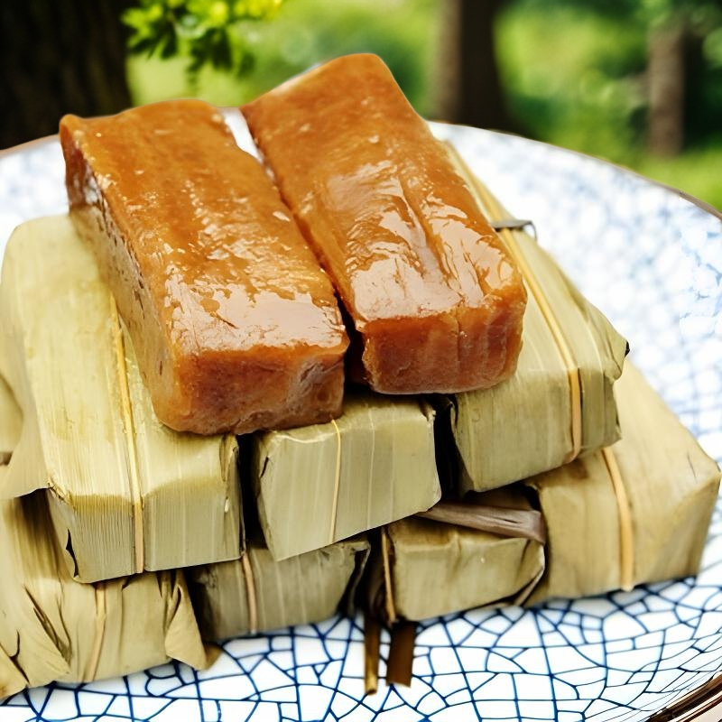 四川宜宾特产黄粑糯米黄粑手工竹叶糕早餐富油成品小吃美食黄粑粑