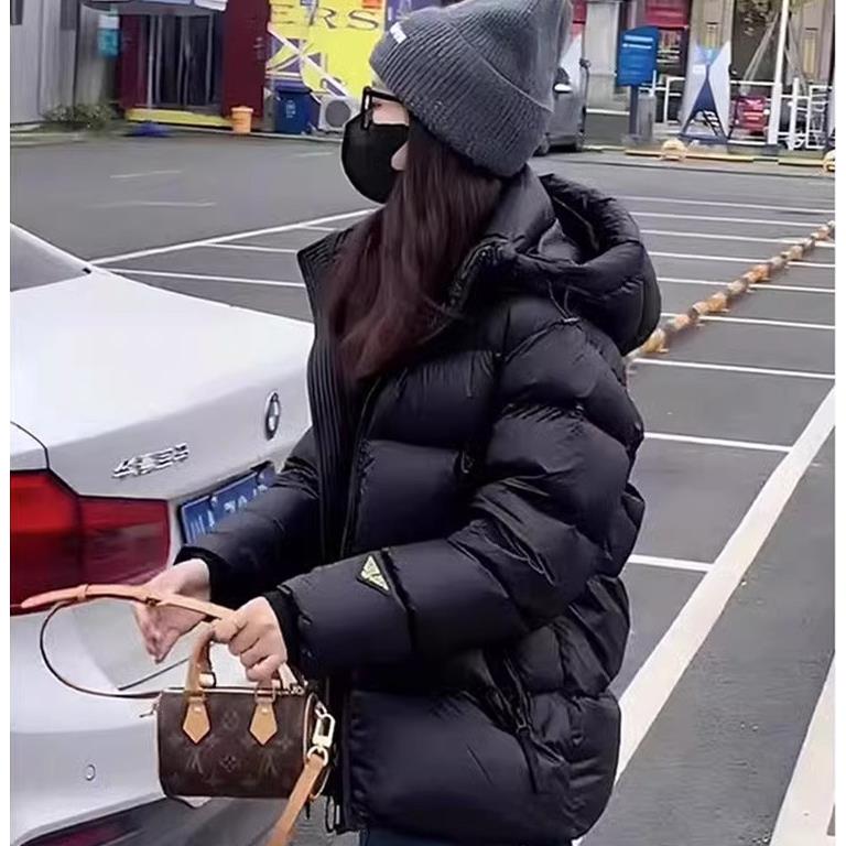 雅鹿羽绒服女2023新款短款冬季加厚韩版情侣白鸭绒休闲宽松保暖外