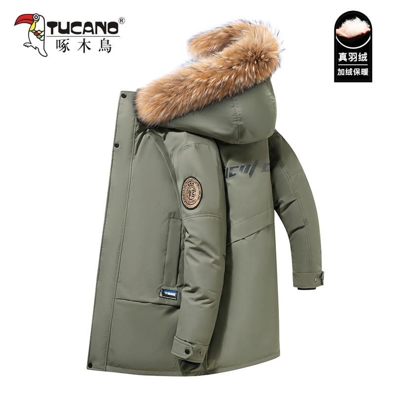 TUCANO/啄木鳥户外商务羽绒服时尚防寒秋冬加厚中长款防风外套