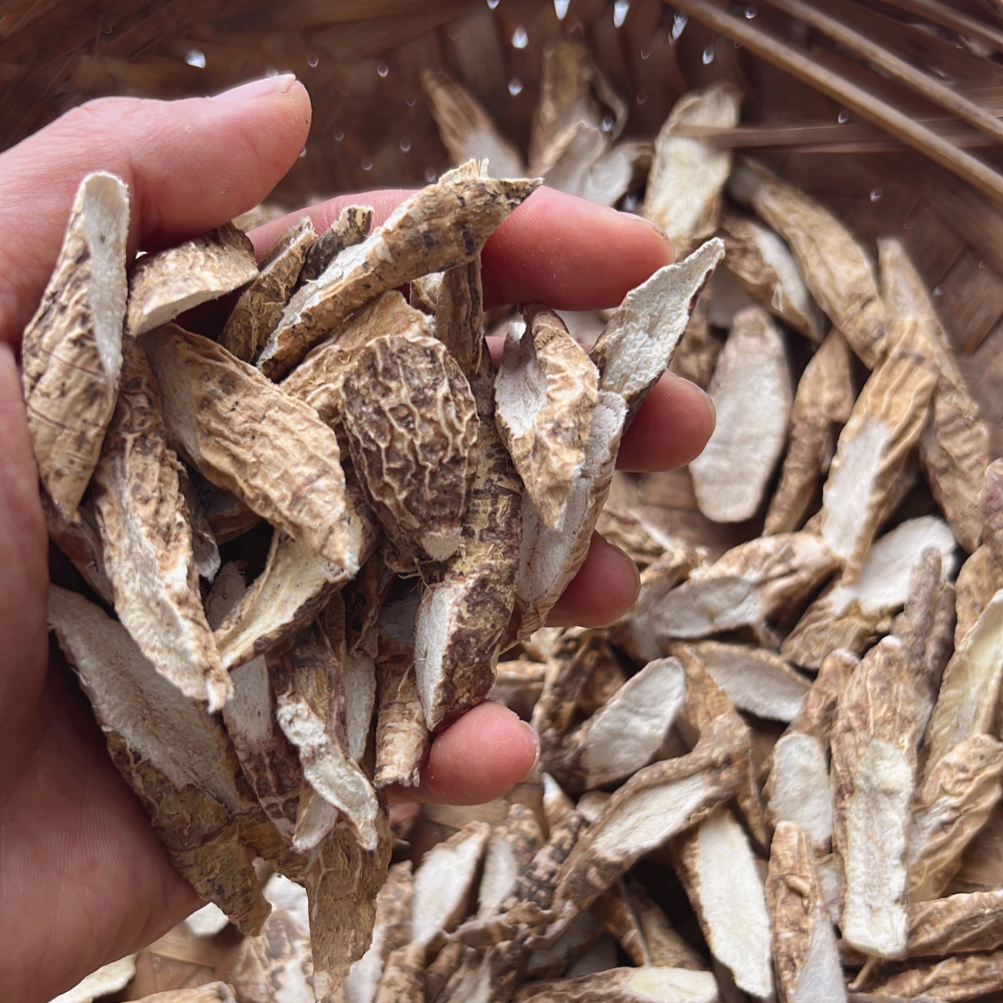 笑给力 野牛大力粉质足不熏硫不熏磺煲汤煮水泡9好料250g500g