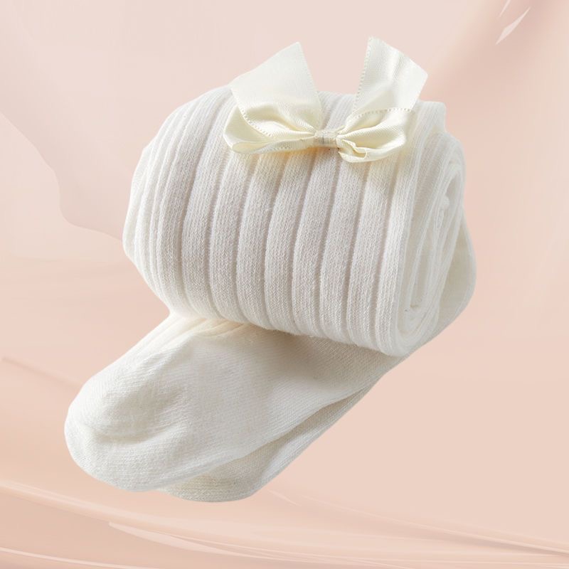 儿童连裤袜子春秋款纯棉舞蹈袜宝宝女孩童冬季打底裤百搭