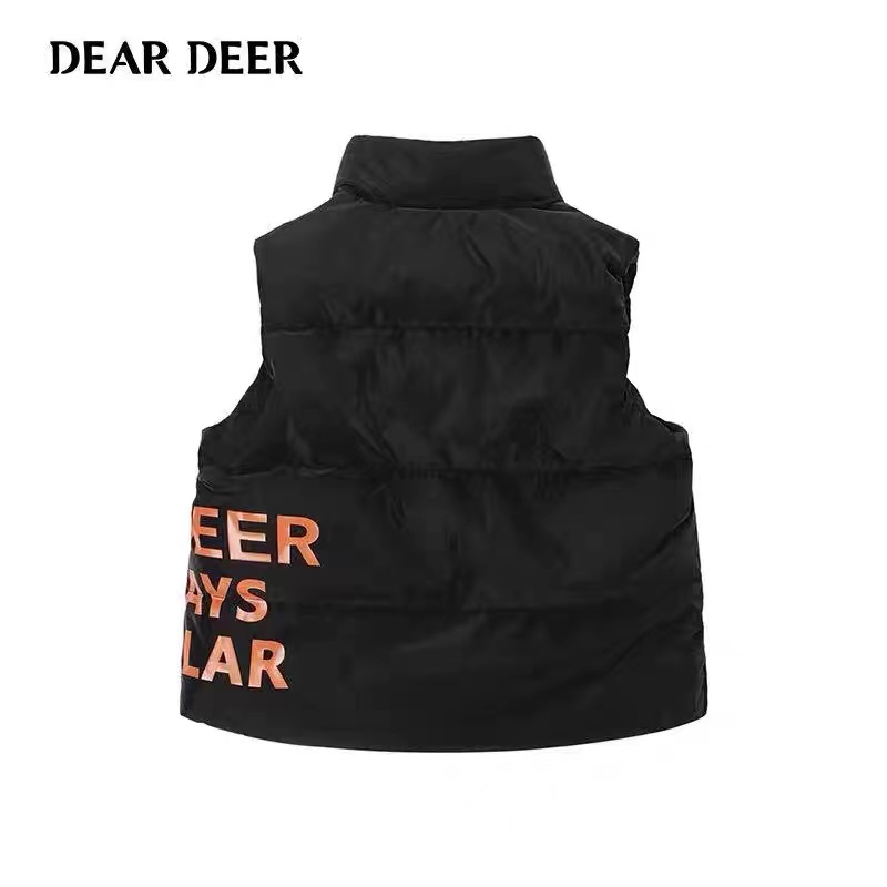 时尚男童羽绒服背心