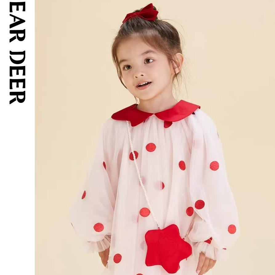 女小童连衣裙2024春季新品