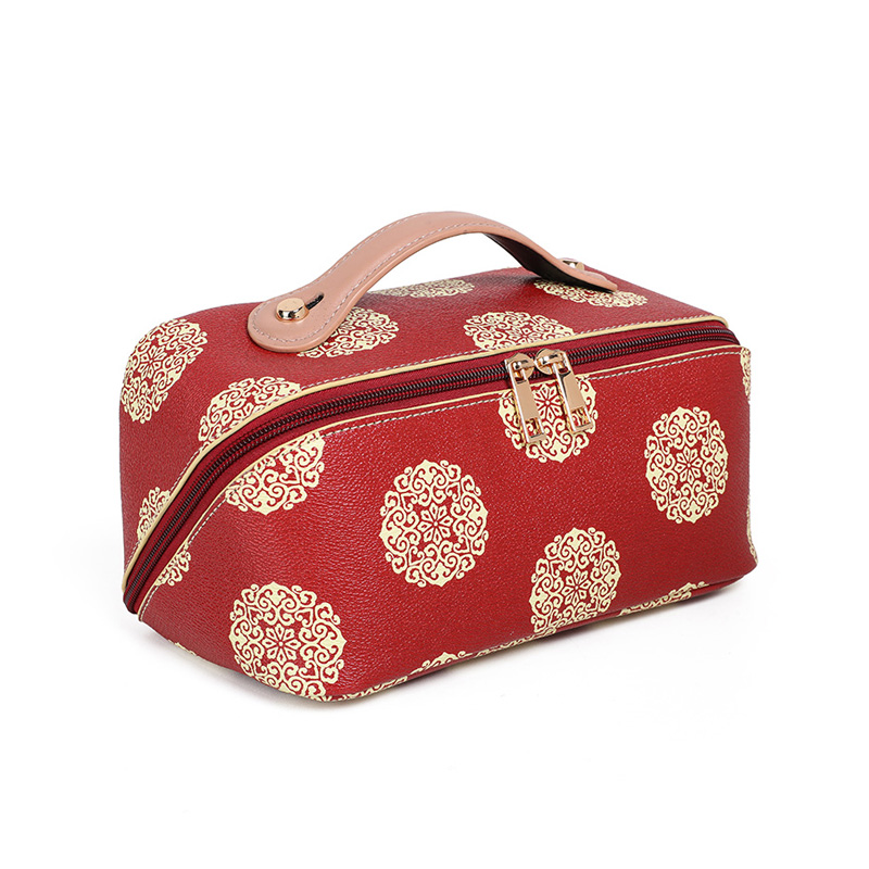 HONGIRAD花纹图案 化妆包 手挽颜色随机