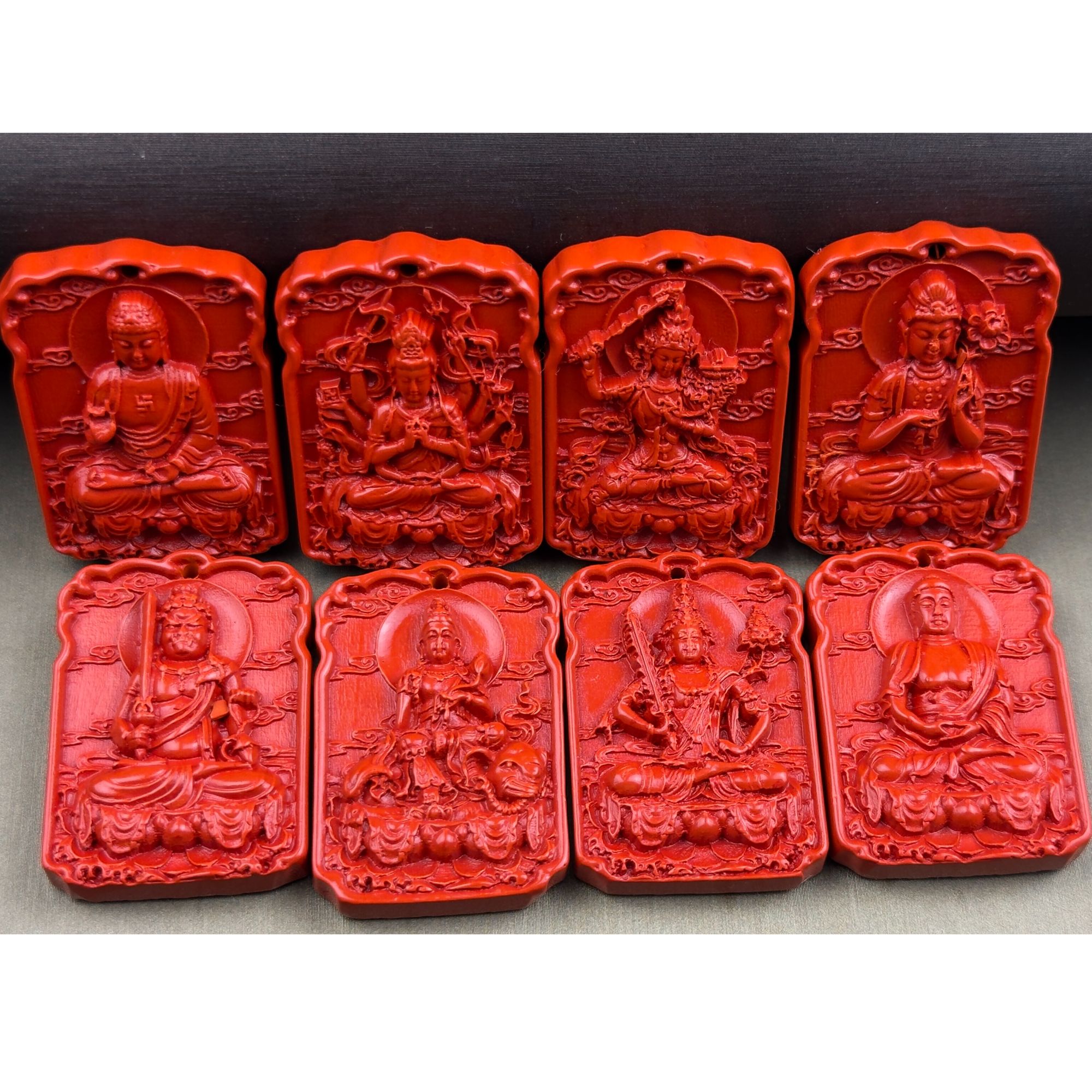 含辰砂工艺品【正品保真】12生肖本命佛吊坠