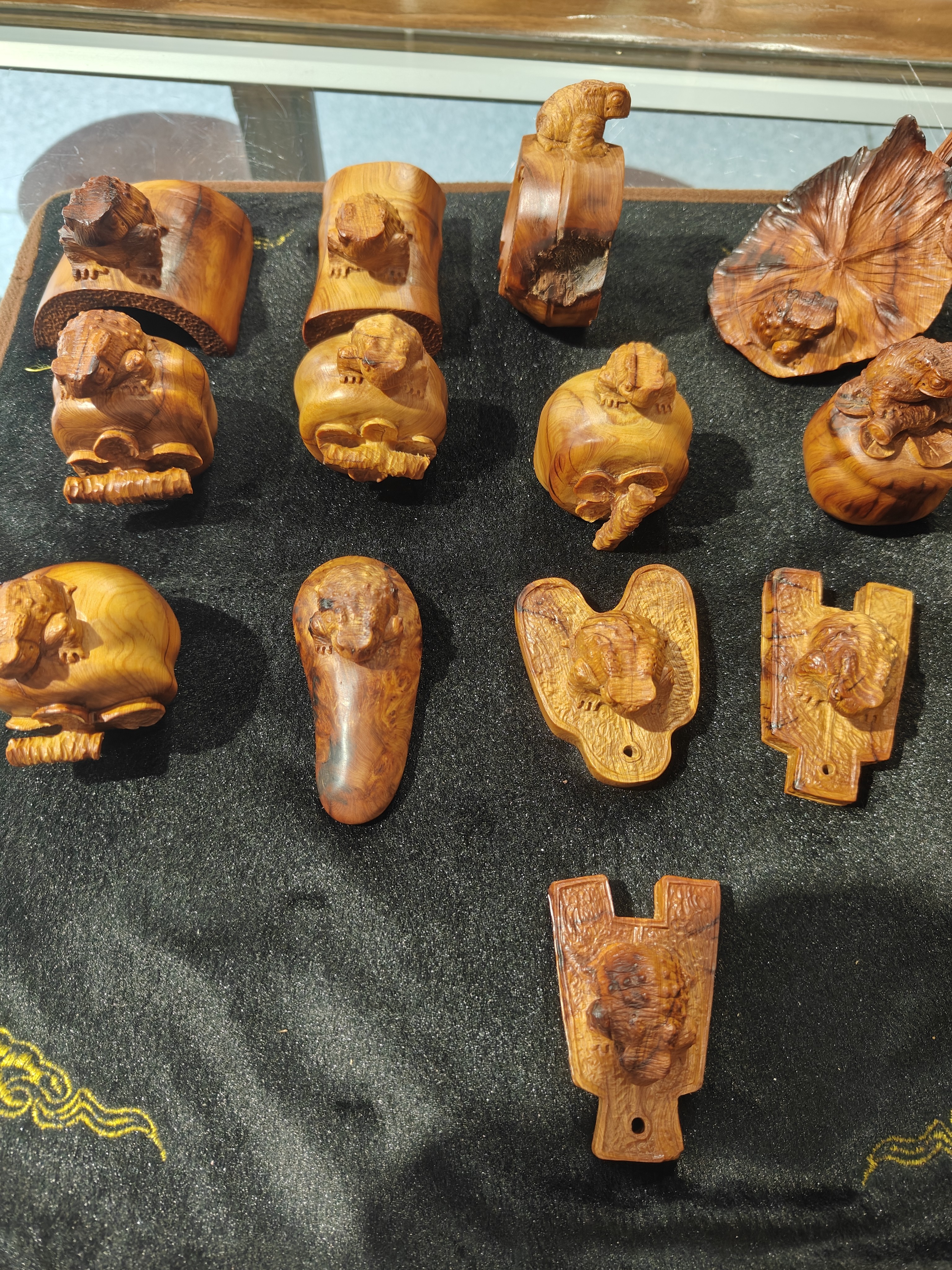 崖柏手工艺品手把件