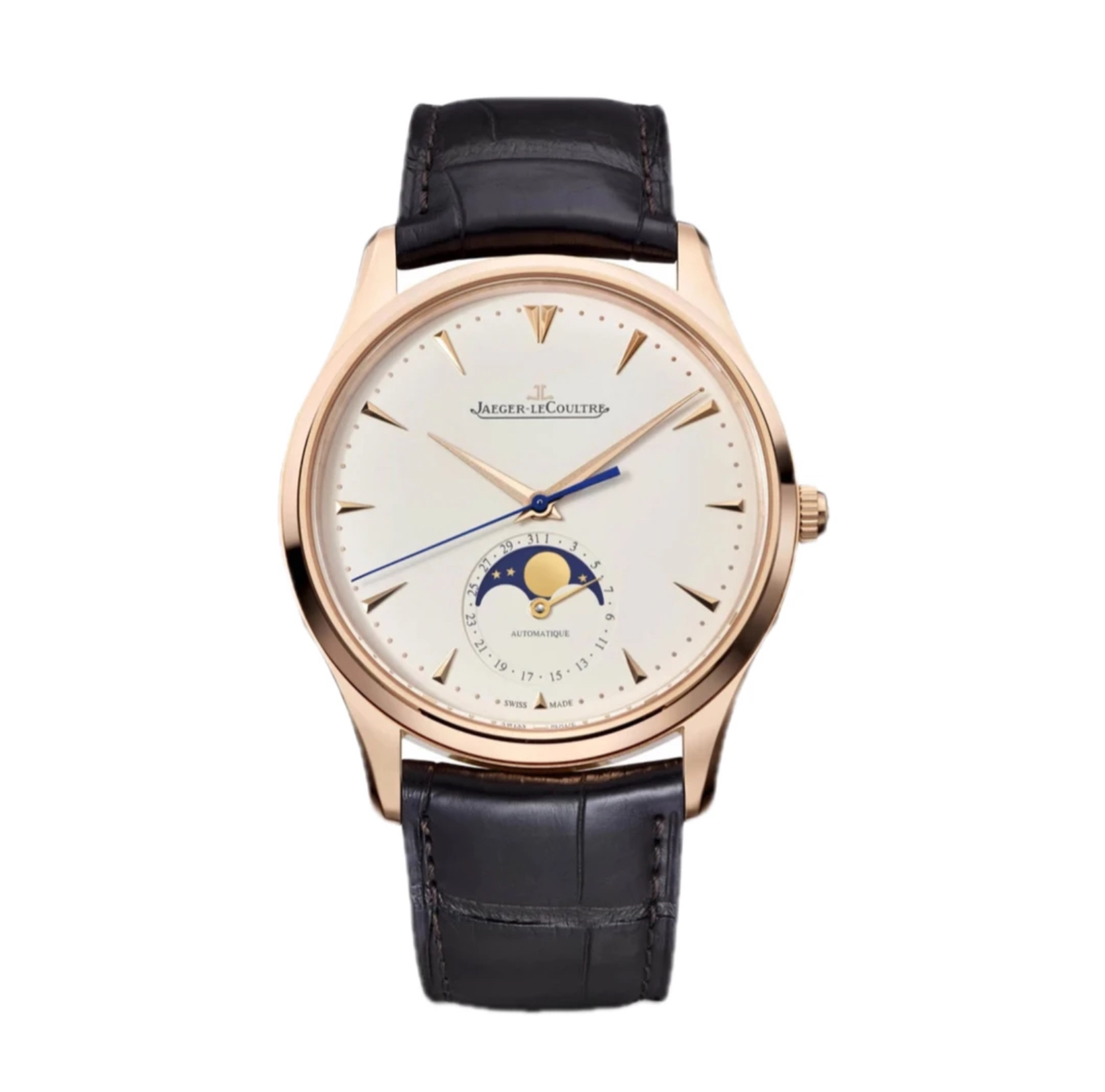 99新 Jaeger-LeCoultre/积家 积家大师金月相 金陀二代 