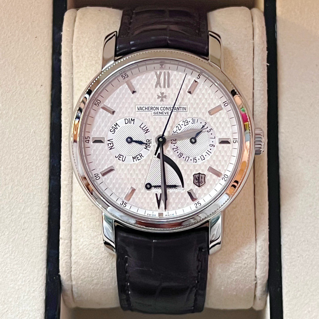 99新 Vacheron Constantin/江诗丹顿 85250 40mm 自动机械白金