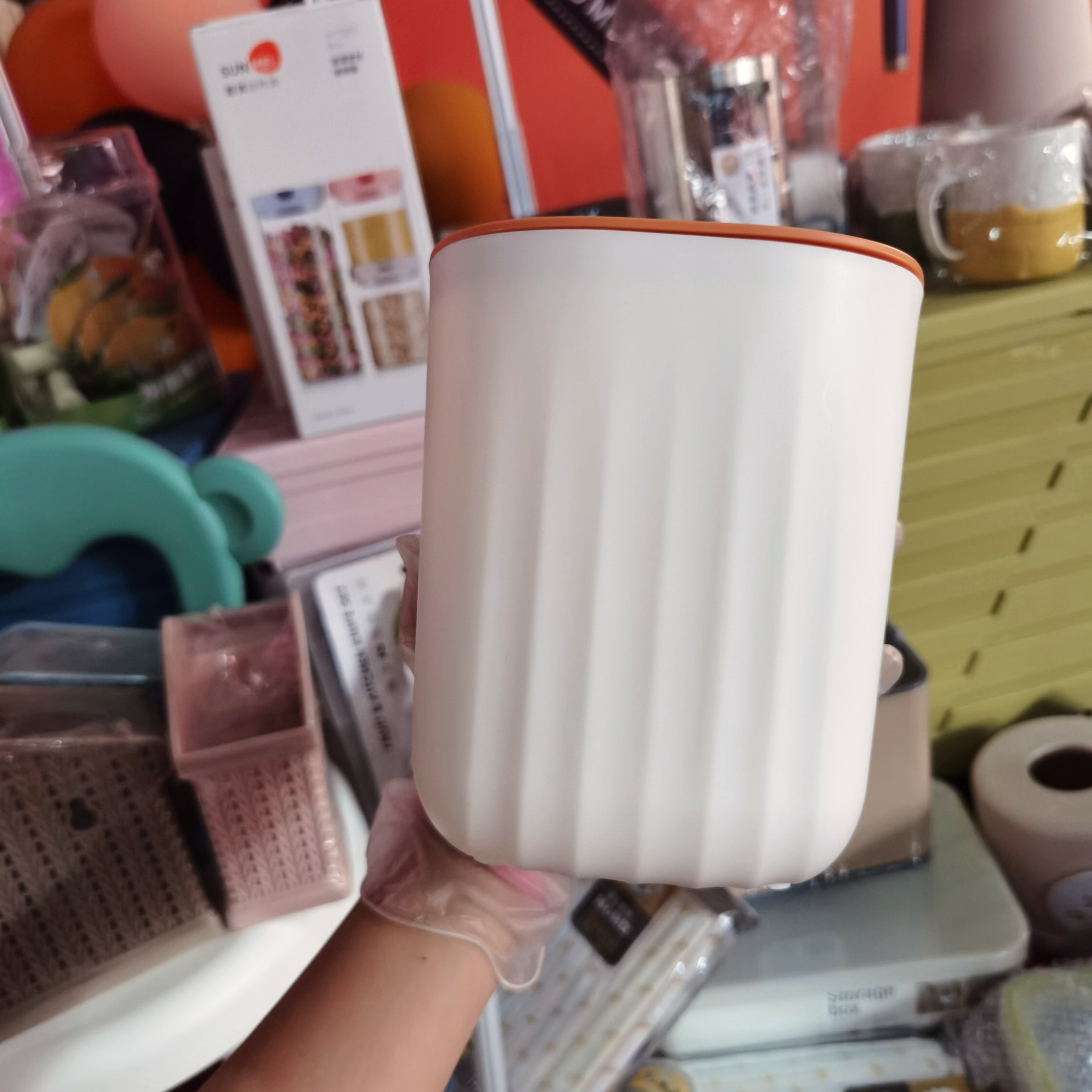 9212桌面杂物桶垃圾桶小号方便整洁