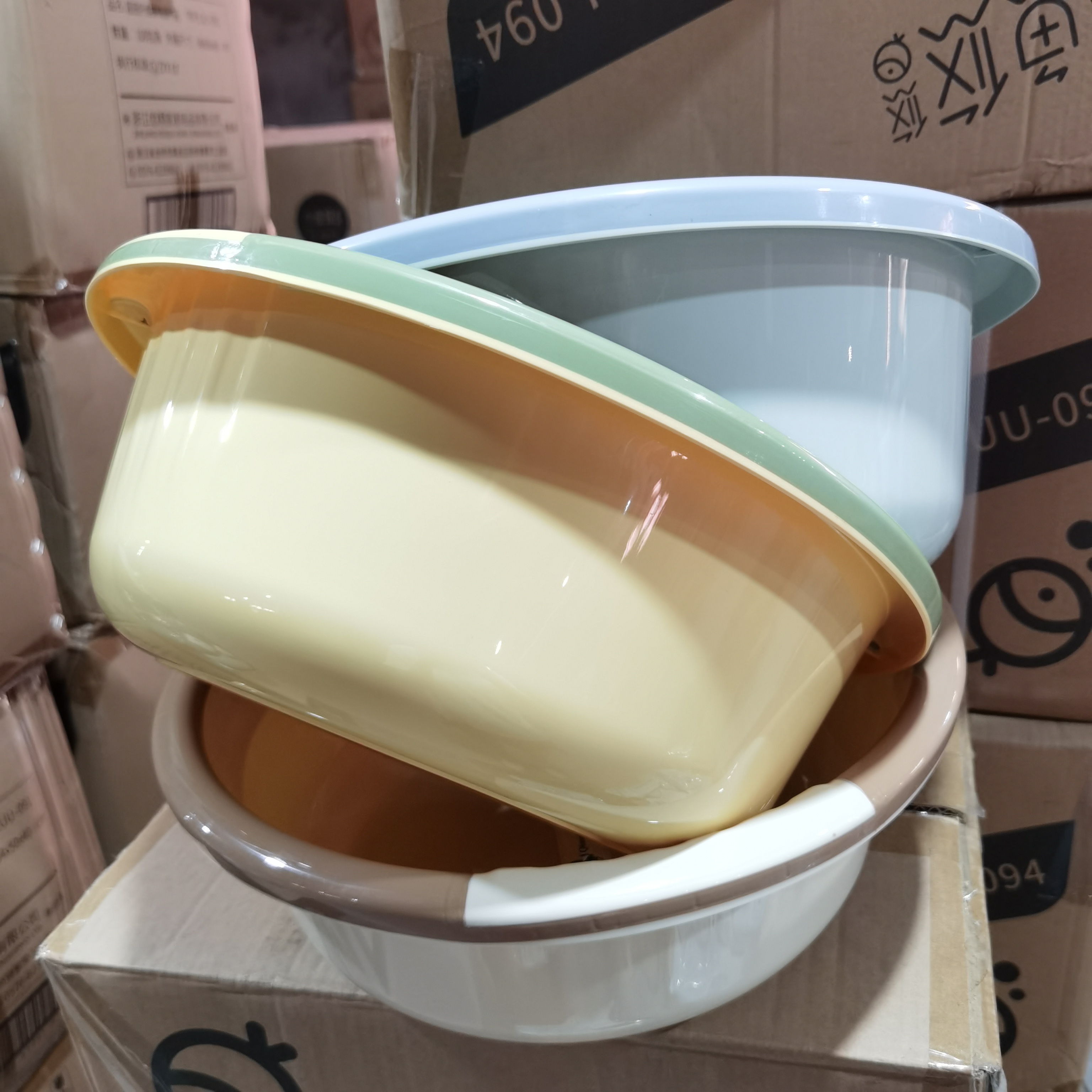 1443家用时尚盆洗脸盆约36×13.5cm