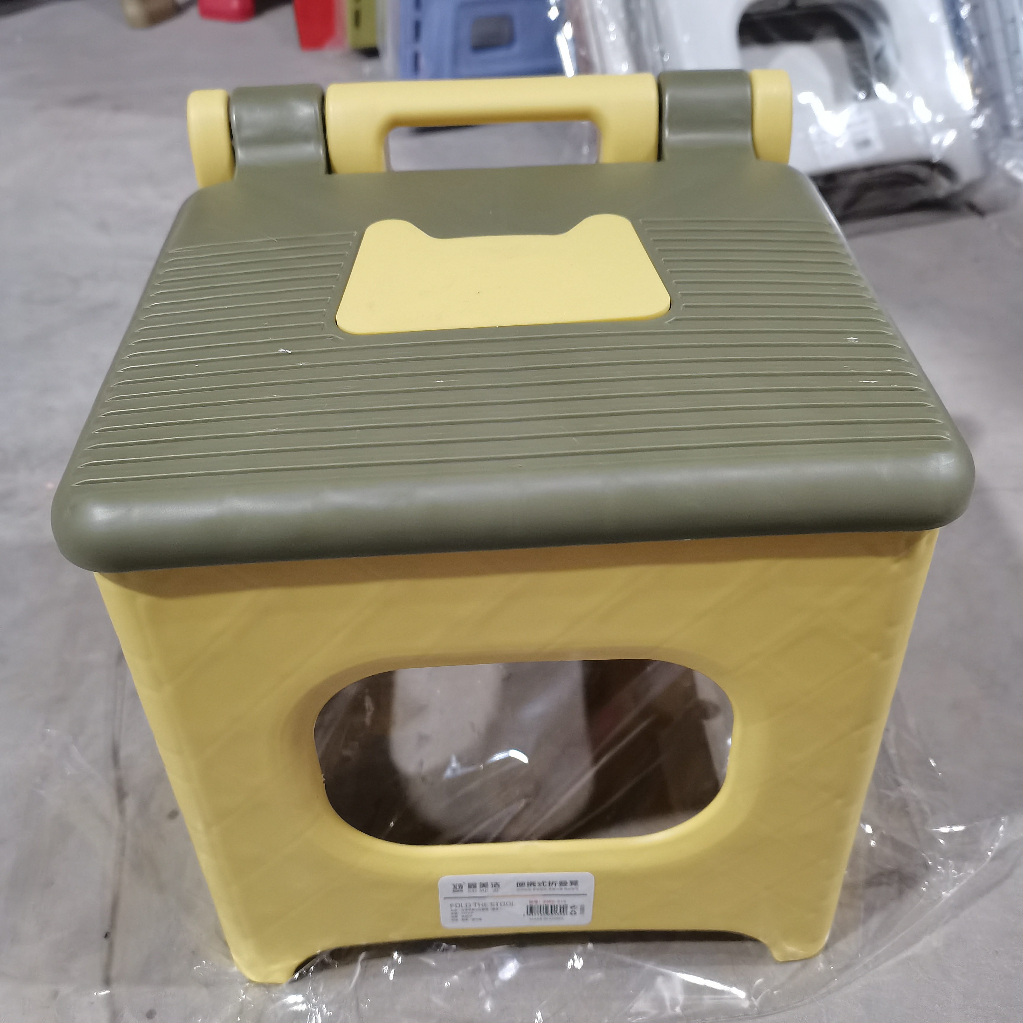 019便携式折叠凳承重100公斤约长22cm宽18.5cm高21cm