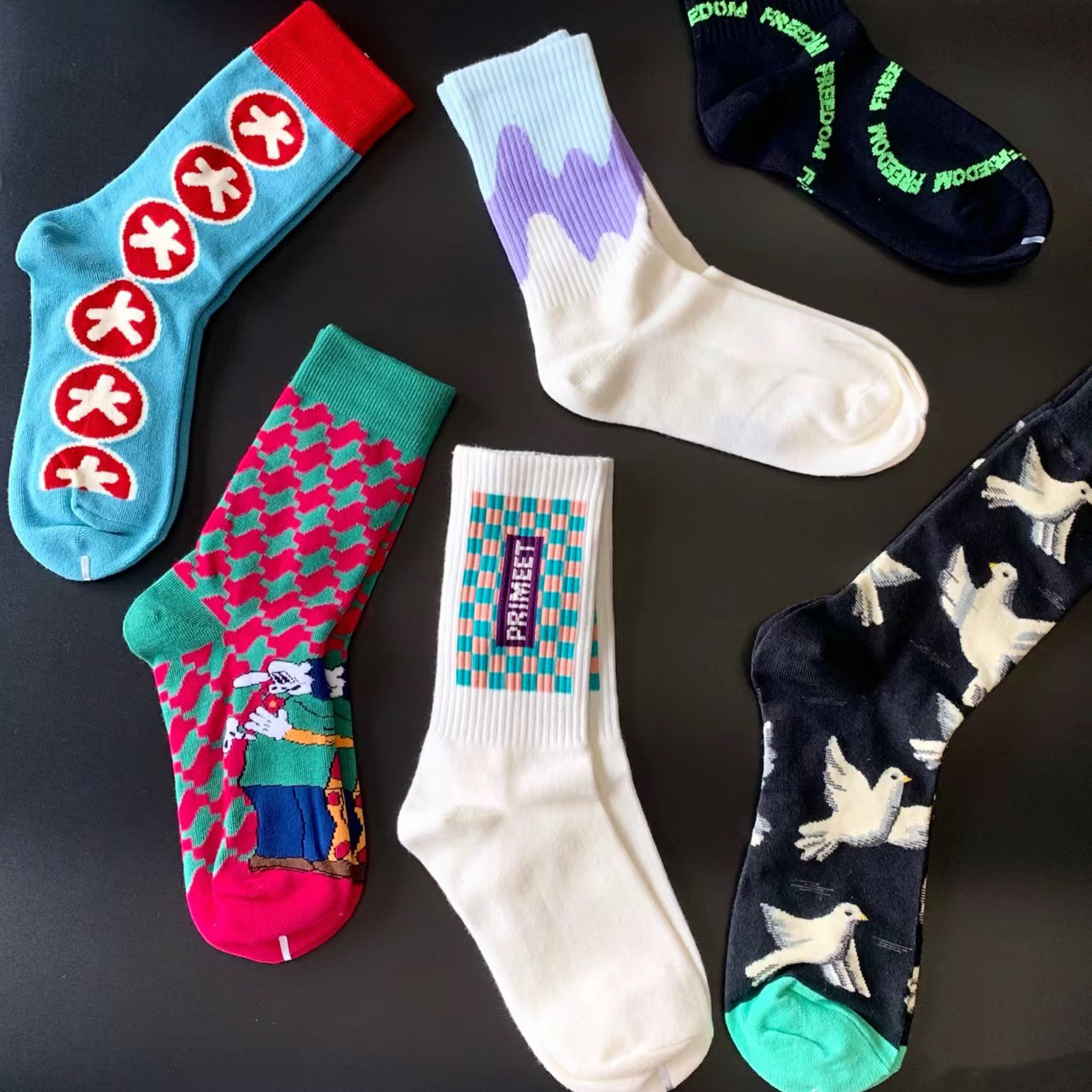 【3号链接】四季精品袜子百搭款精品袜