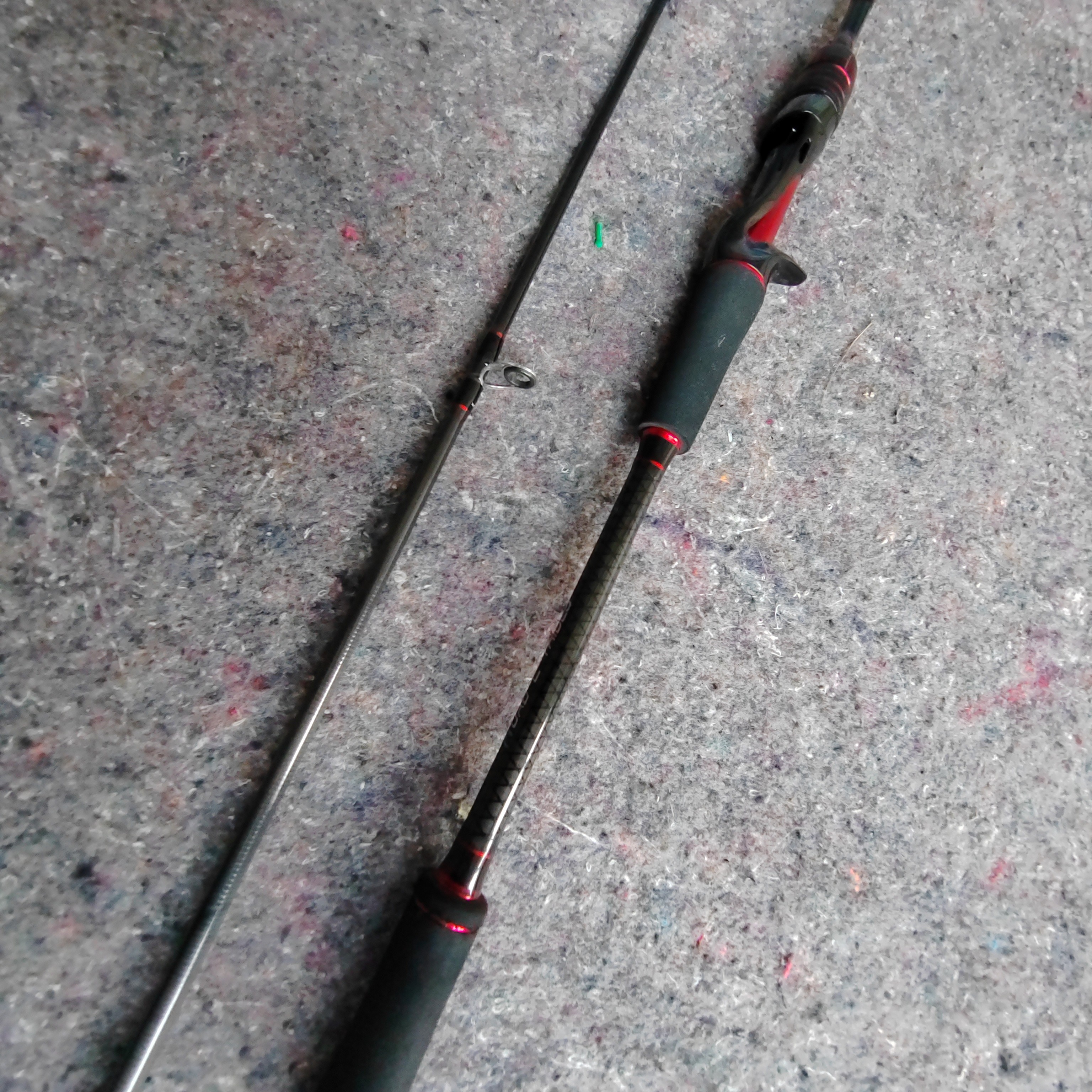 穆萨枪柄直柄春季路亚单竿m硬度碳素泛用路亚竿钓鲈鱼翘嘴红尾鱼