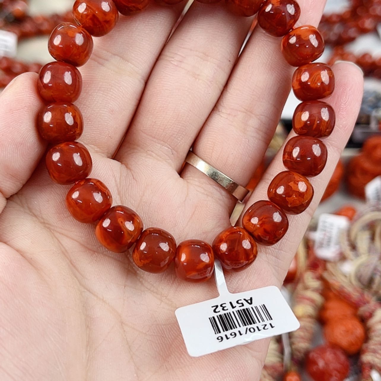 【闪购商品】南红玛瑙CL手串10+未镶嵌猫***萌