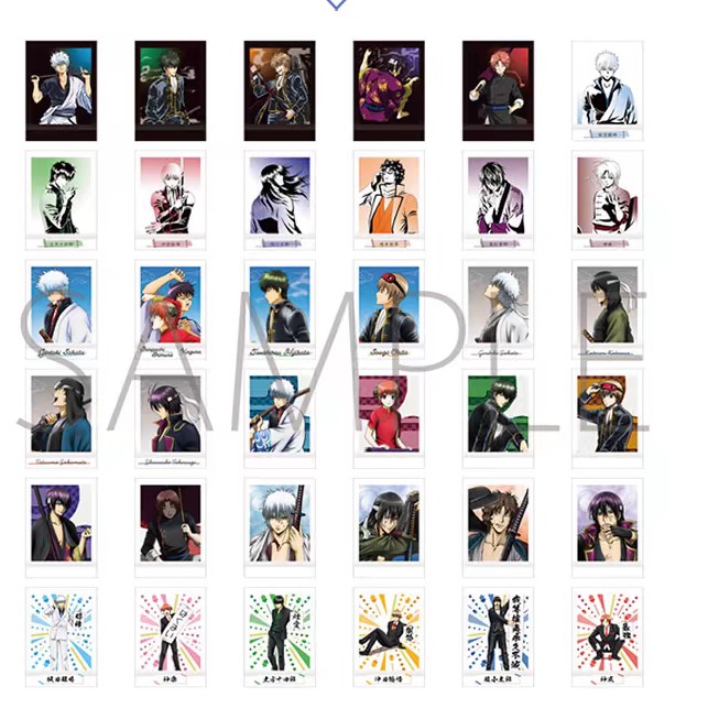 银魂 拍立得 第四弹 动漫收藏（同意代拆）