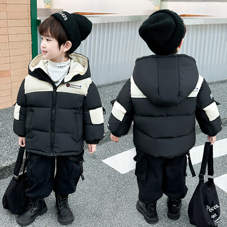 男童冬装韩版棉服2023新款儿童冬季加厚面包服男宝宝保暖冬季棉袄