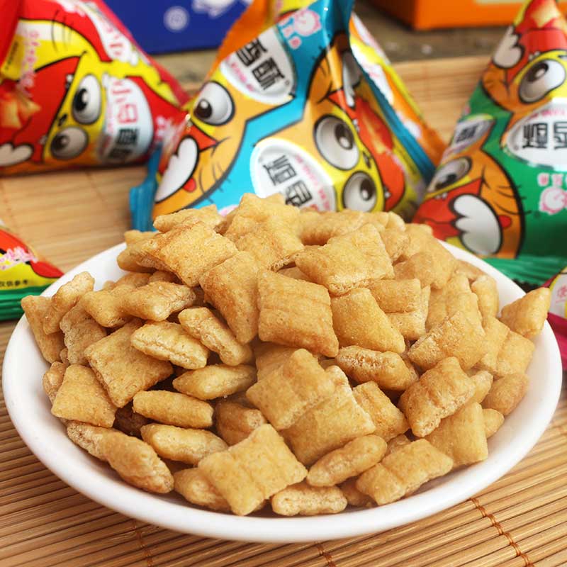 小马酥零食小马兄弟三角包小时候8090怀旧酥脆儿童膨化零食品