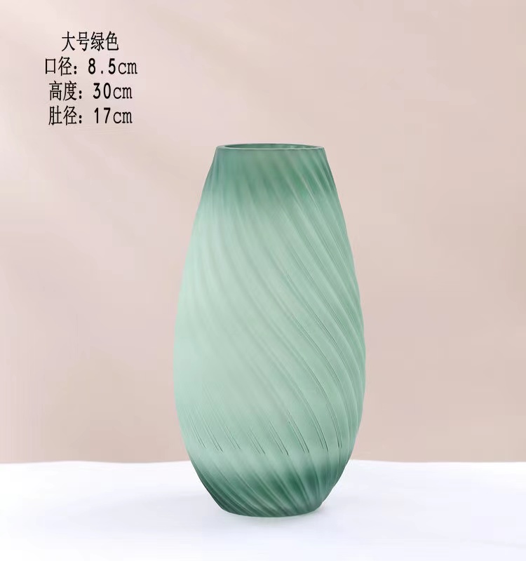 北欧INS风高级感玻璃花瓶插花器高级装饰