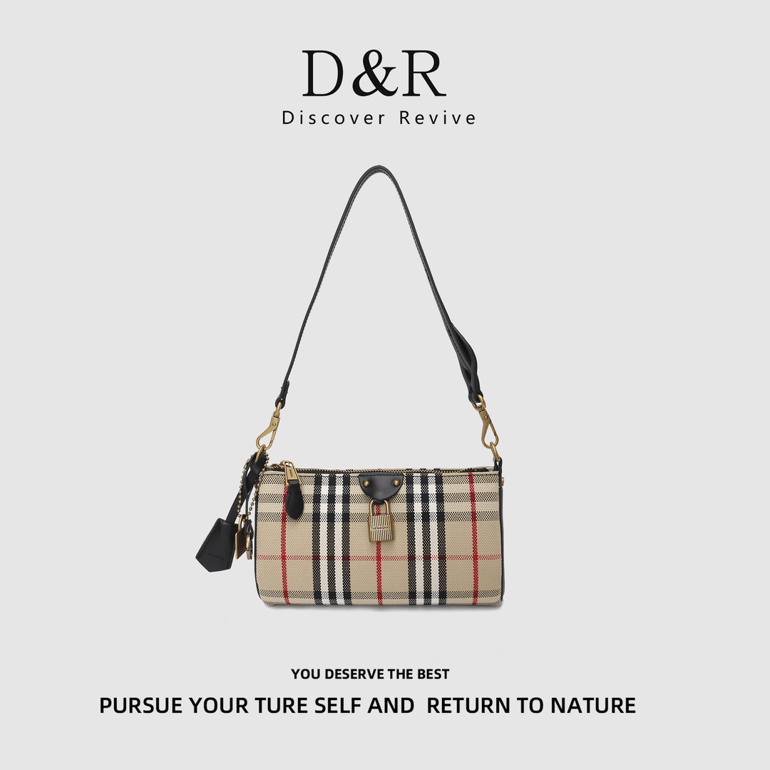 Discover Revive新款斜挎时尚潮流百搭编织单肩斜挎小方包E031