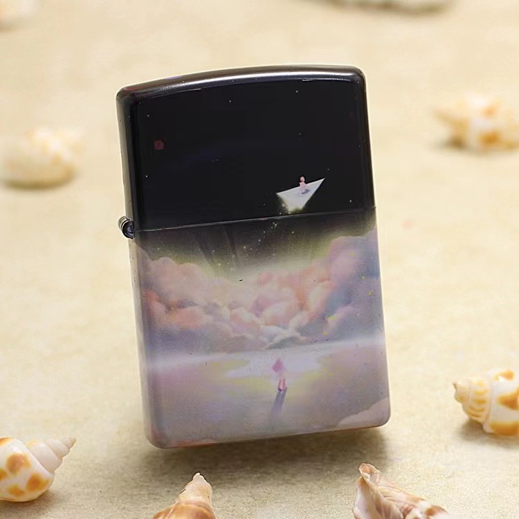 ZIPPO正品打火机 梦幻星空 在版在册 幻彩浪漫个性彩印打火机