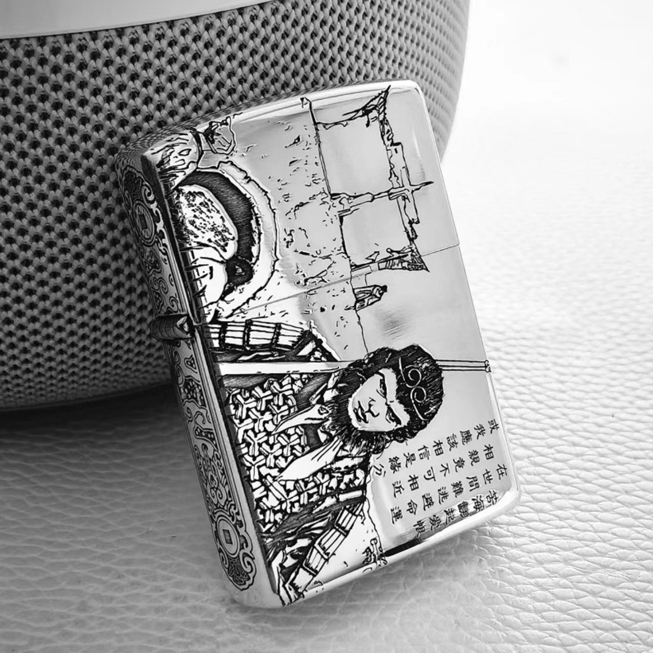 ZIPPO/之宝【纯银一生所爱】大话西游紫霞仙子常规打火机DYX1H1M1F2