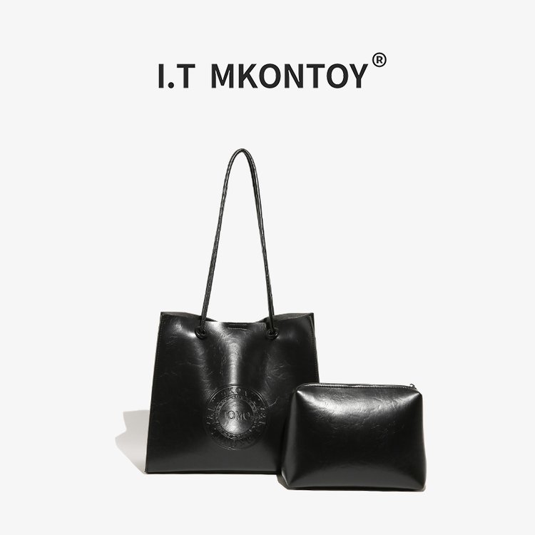 东承高奢 | 单肩斜挎女士包（长30宽13高27）1023黑