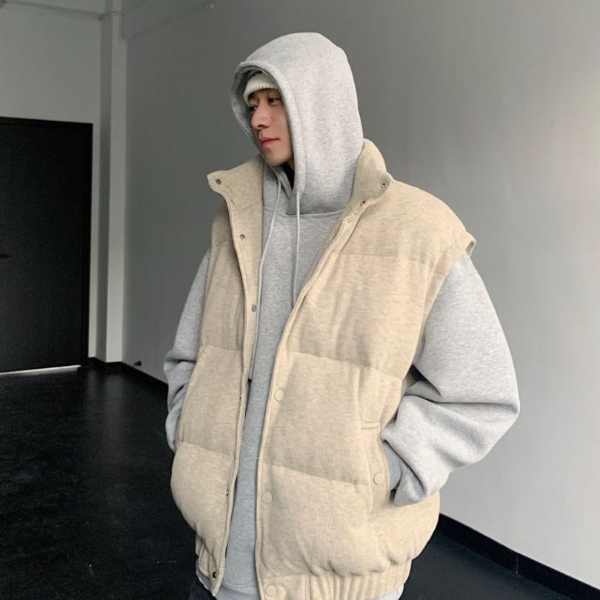 新款马甲羽绒服90白鸭绒保暖休闲秋冬