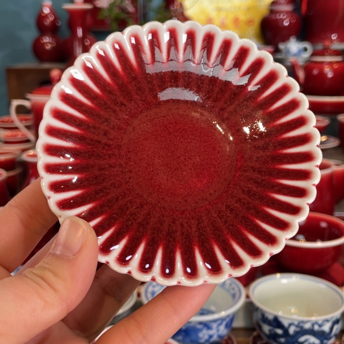 【闪购商品】景德镇闻轩坊原矿高温郎红茶器