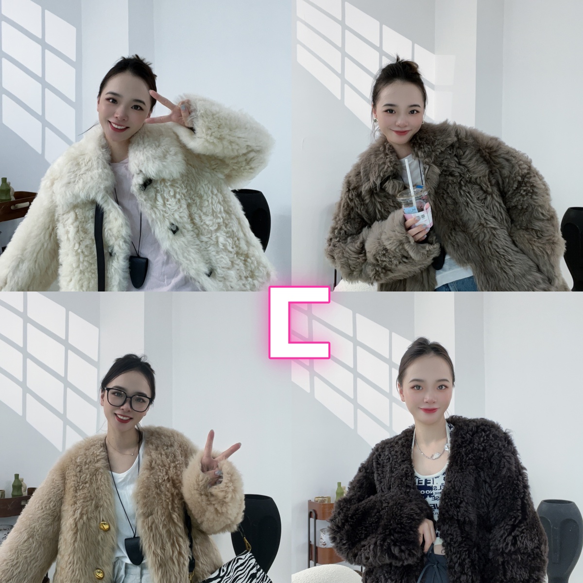 C综合链接时尚女装保暖秋冬厚外套合集C