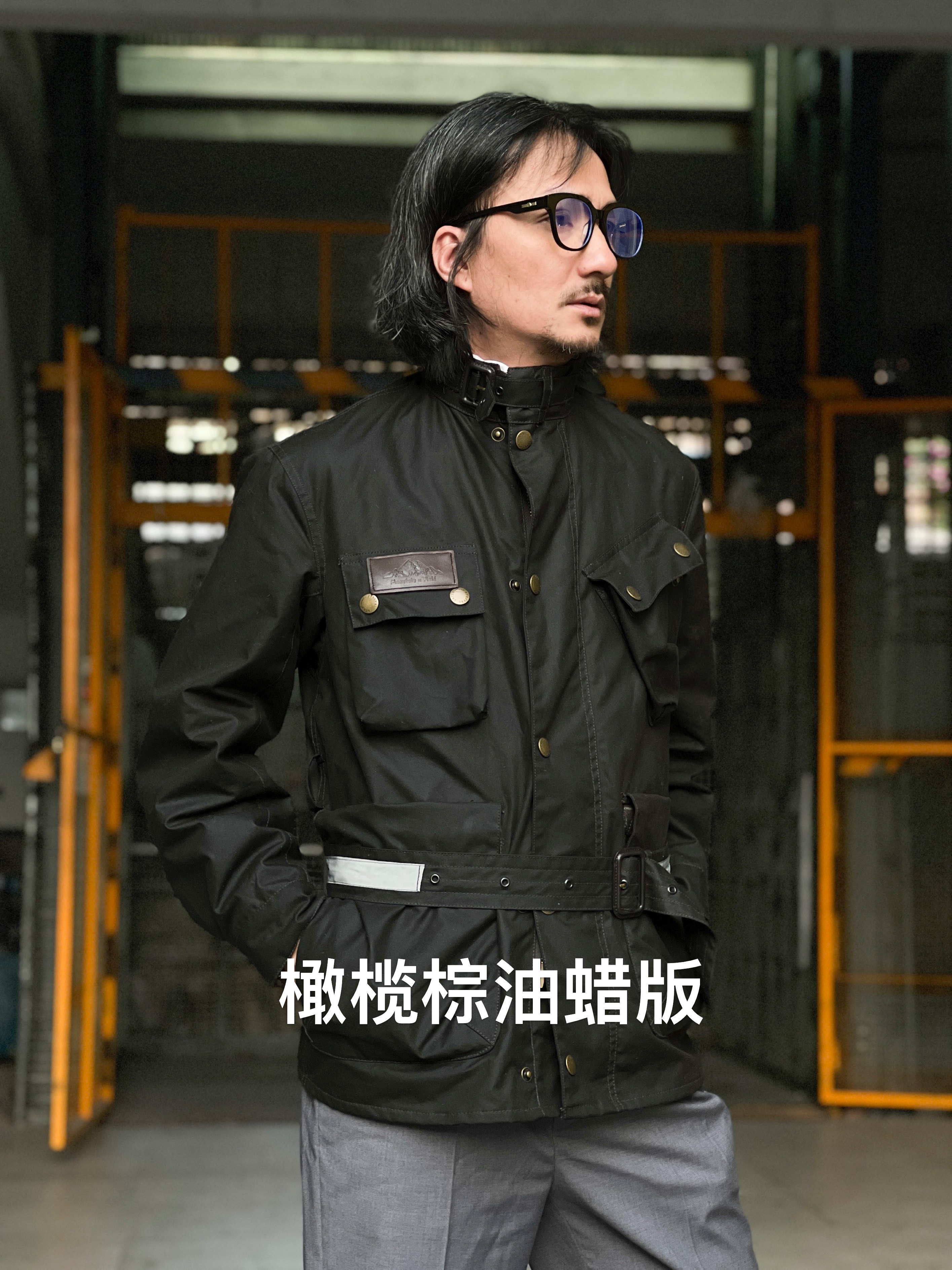 （7号）BAR-international1936经典复刻英伦机车油蜡风衣