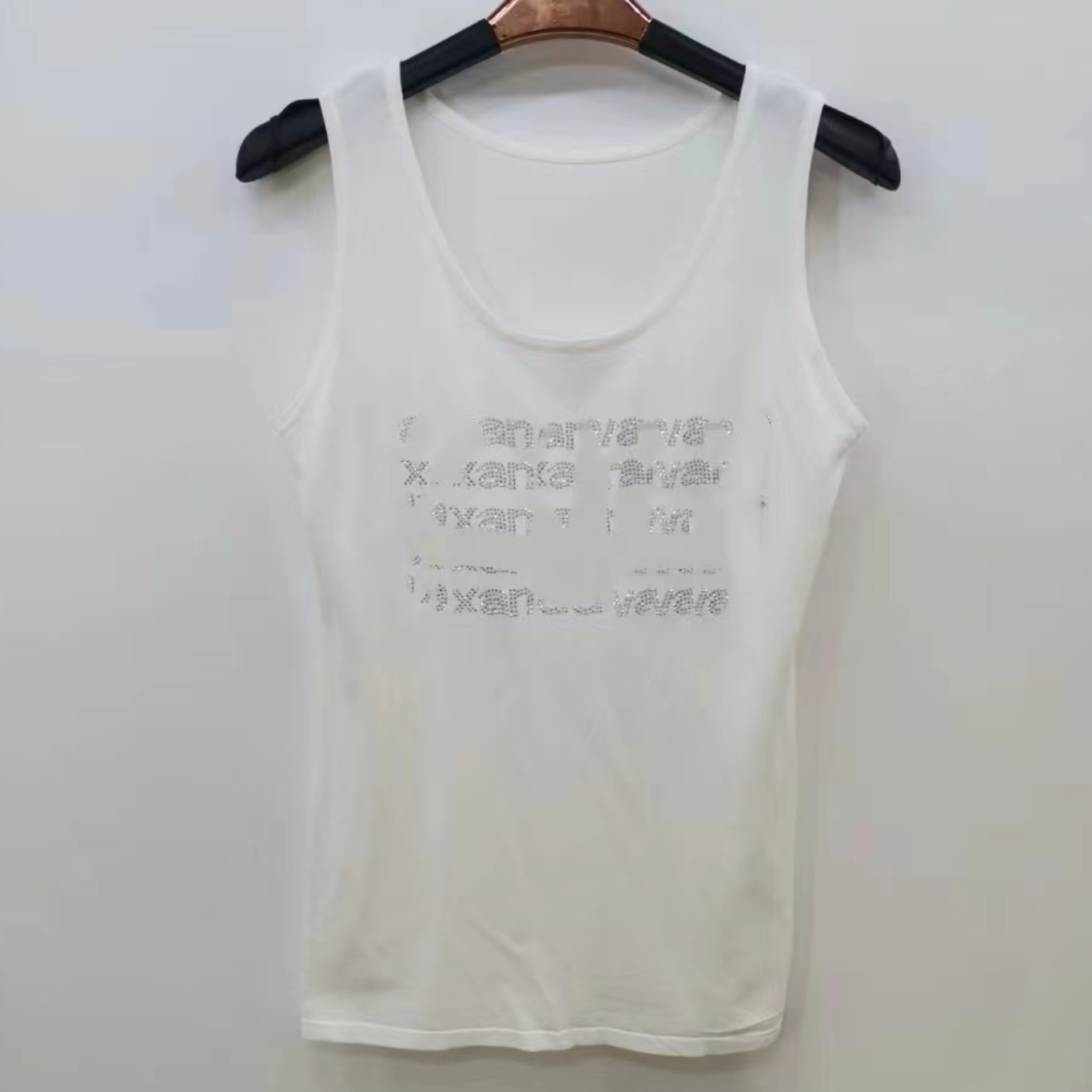 满钻字母背心8888