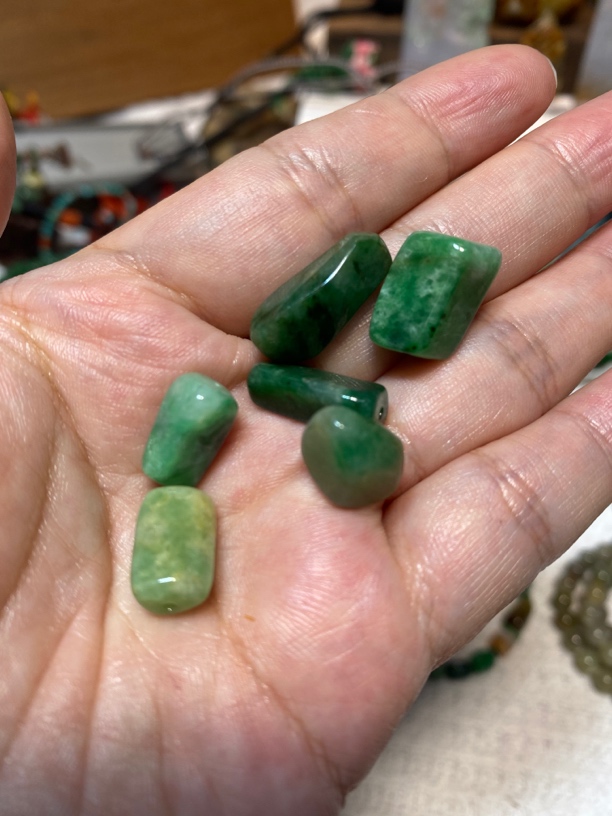 天然翡翠A货腾冲老料设计款随行珠直播链接拍前请咨询客服