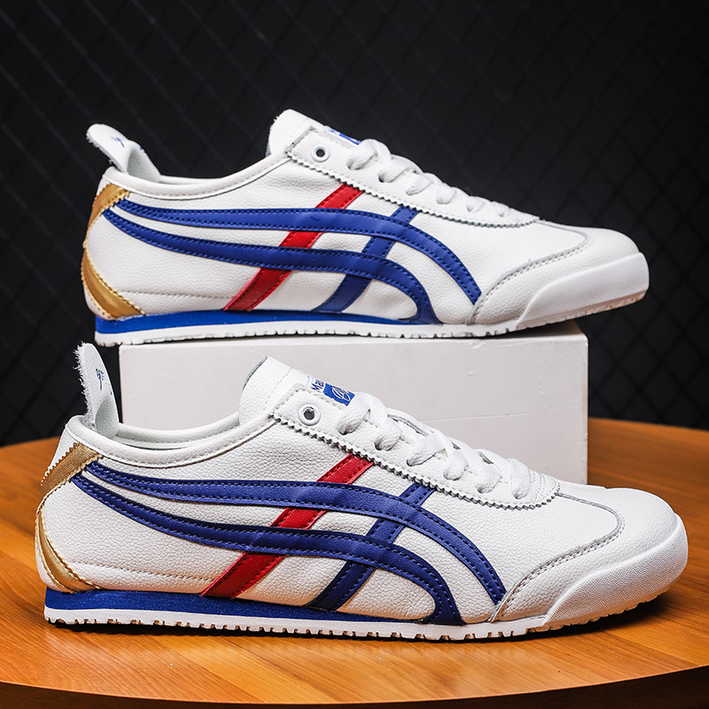 【真皮】四季新款经典百搭超轻情侣款真皮休闲阿甘鞋