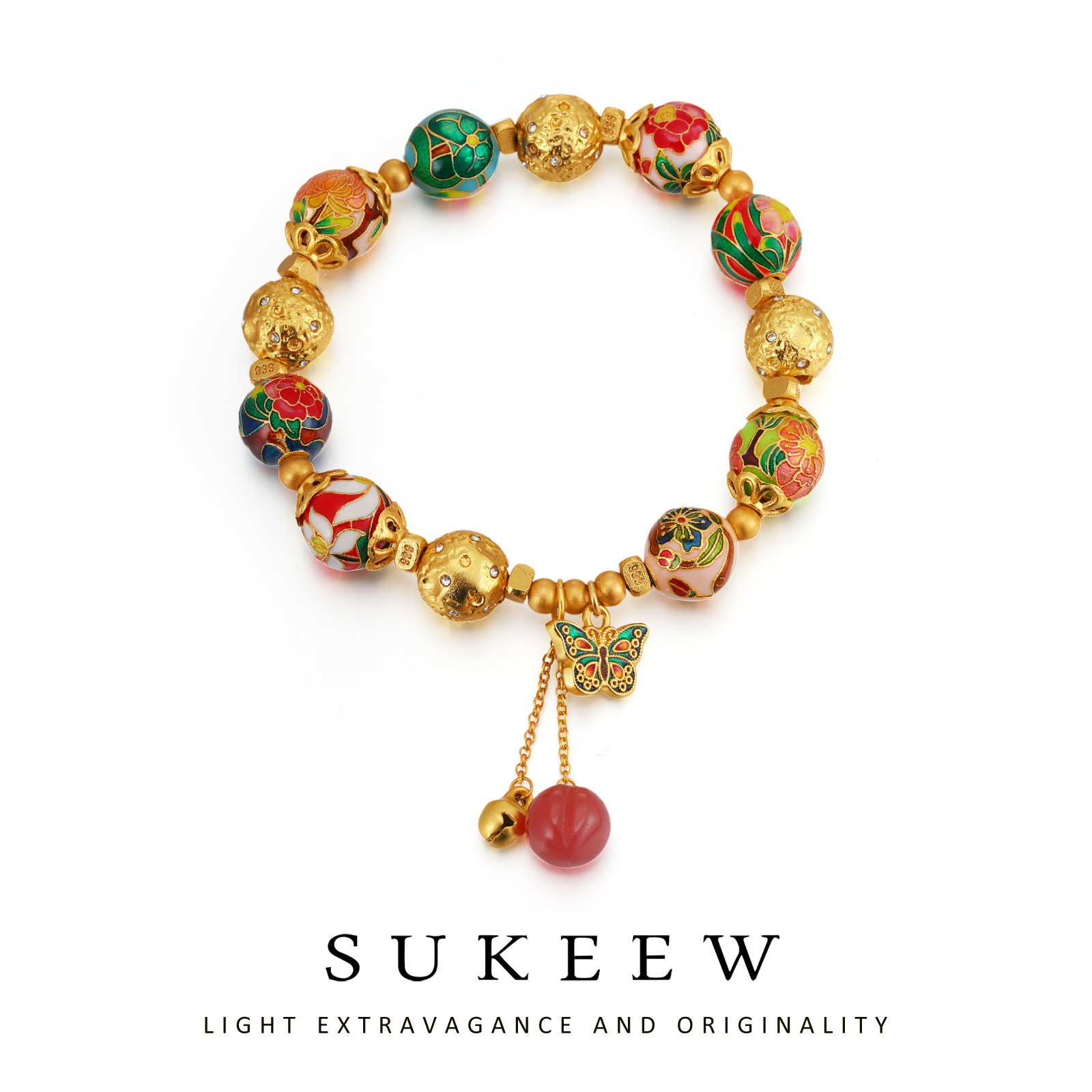 SUKEEW/酥可 铜合金手链  气质十二花神轻奢精致手链246003