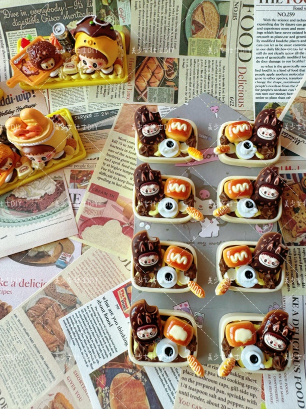 先拍后选～奶油胶冰箱贴发夹挂件满29包非偏不满补5邮默认微瑕