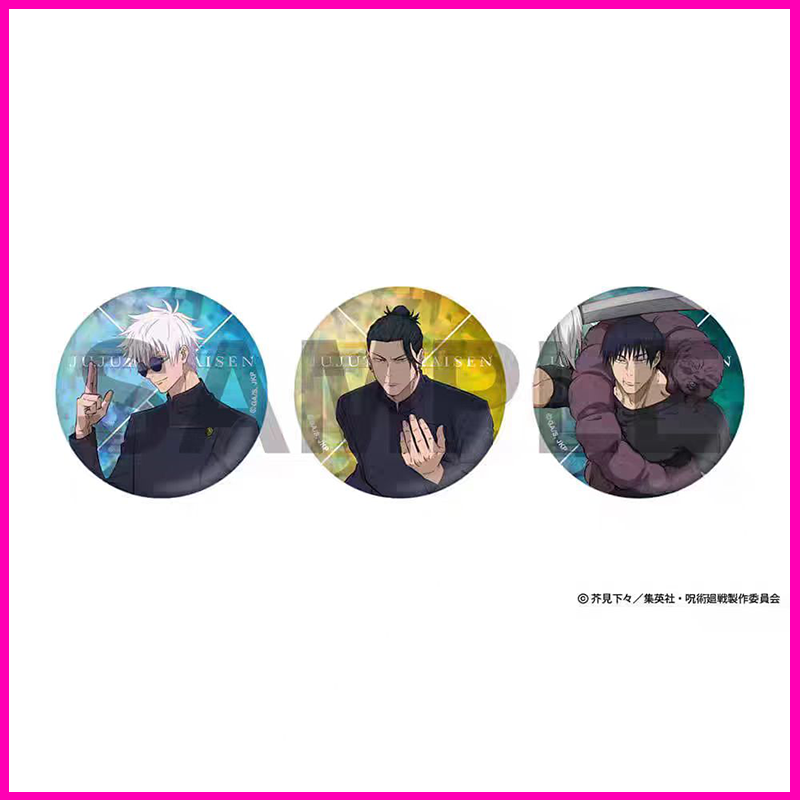 【咒回】TOHO怀玉玉折视觉闪吧唧 咒术回战日谷盲盒正版直播拆包