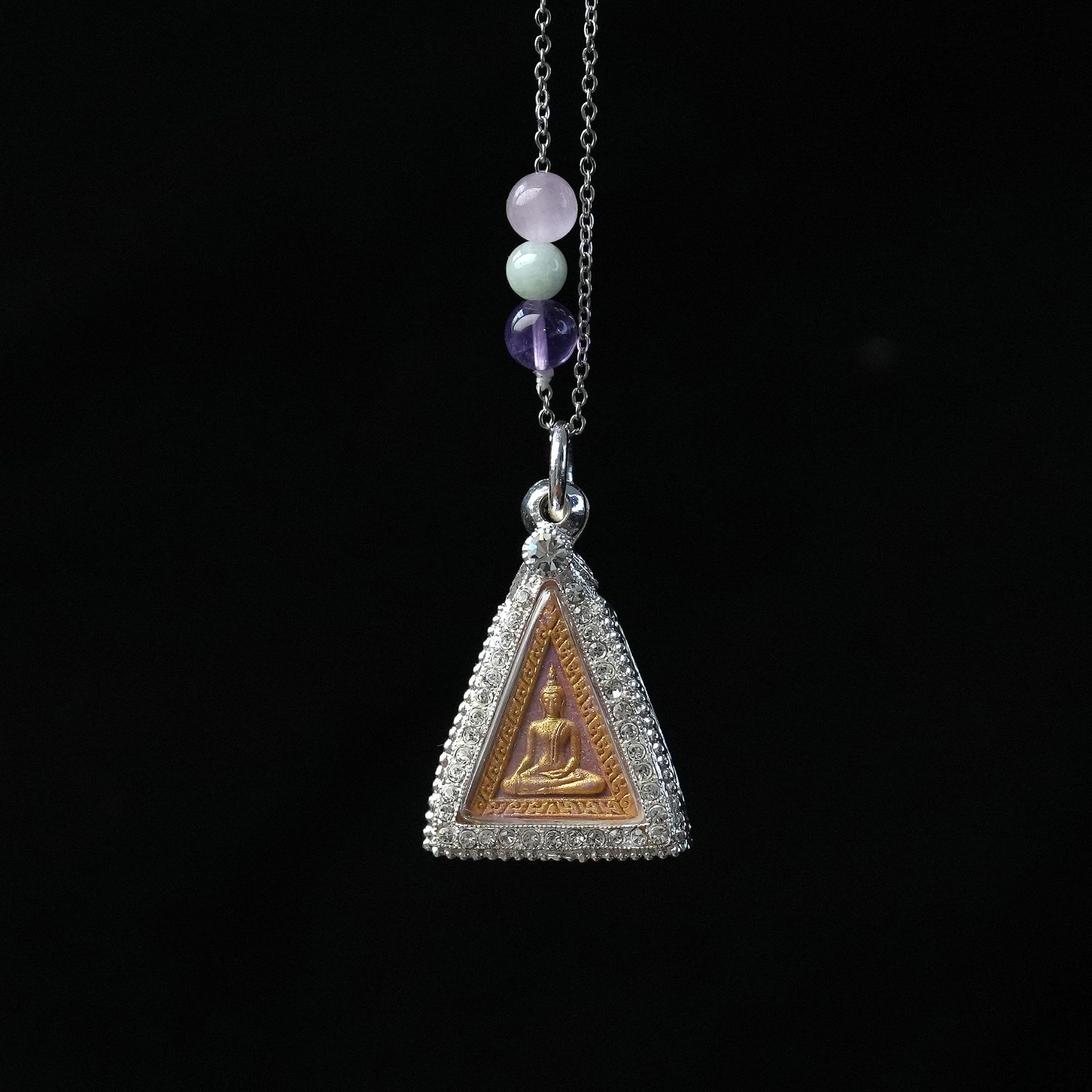 【南帕亚】女王fo泰请吊坠 泰国特色工艺赠链X002