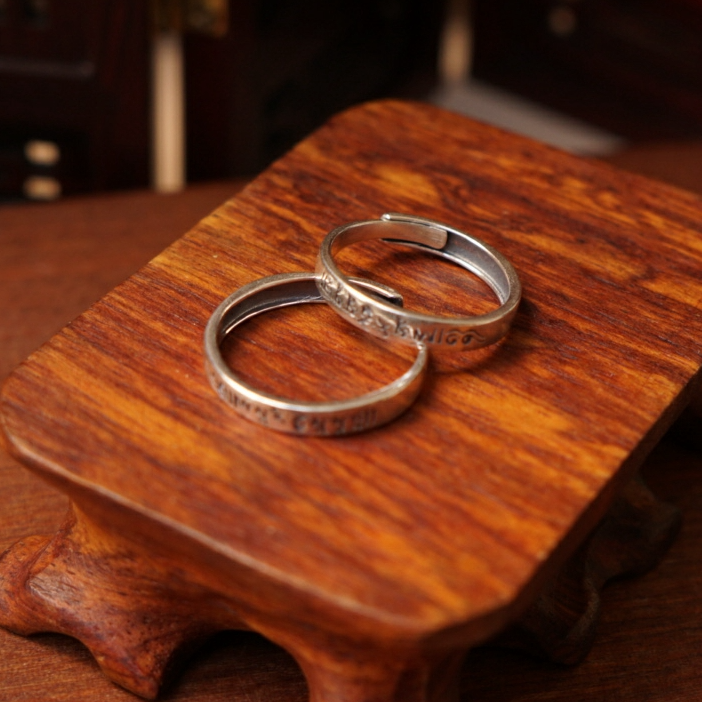 925银戒指 【摩利支天】设计款戒指活口 多样性发一